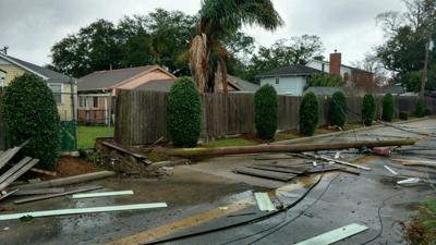 Tornado touched down on East Bank of Jefferson Parish, causing minor ...