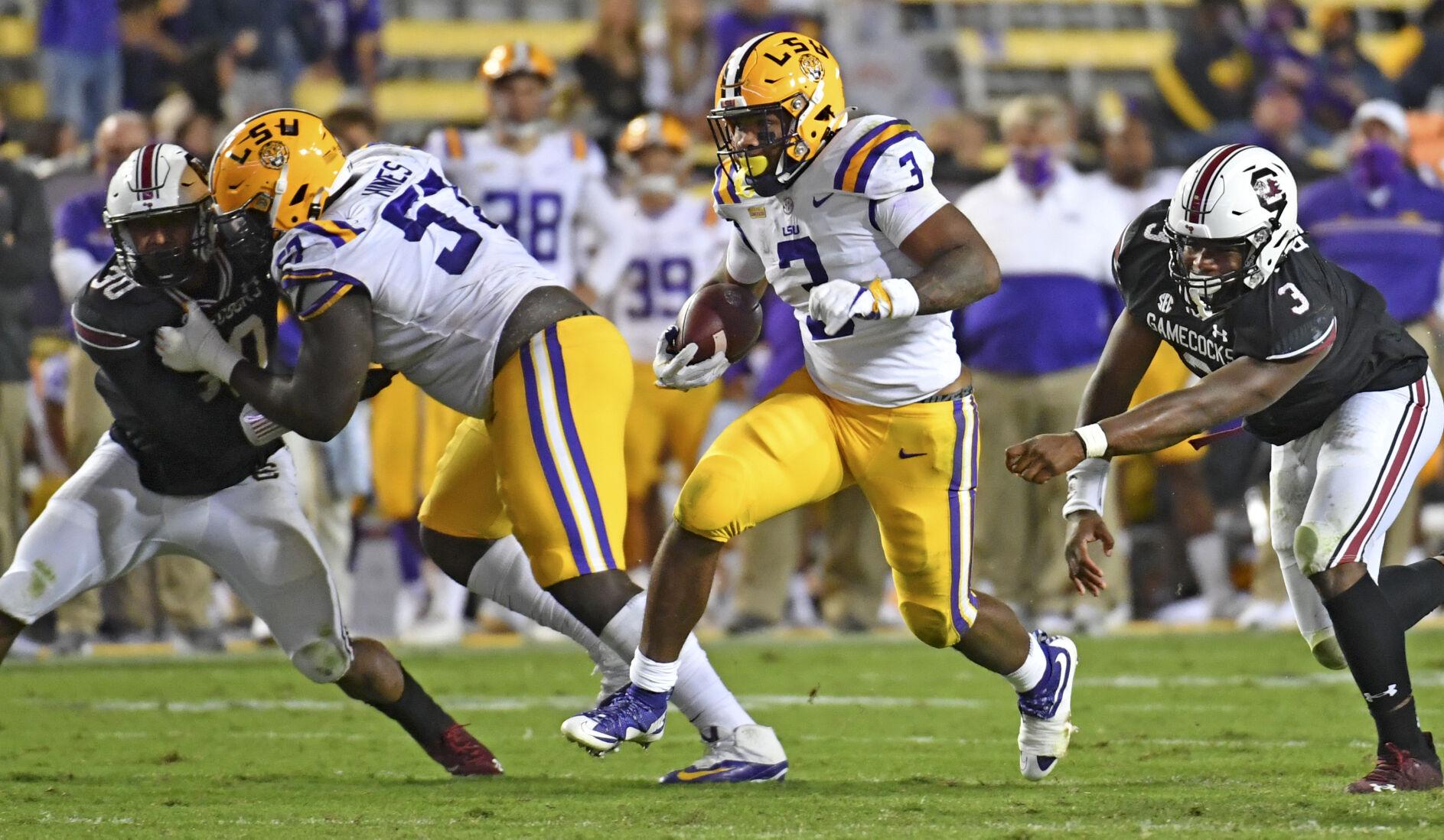 LSU vs. Auburn four numbers to know Streak grows for LSU receivers