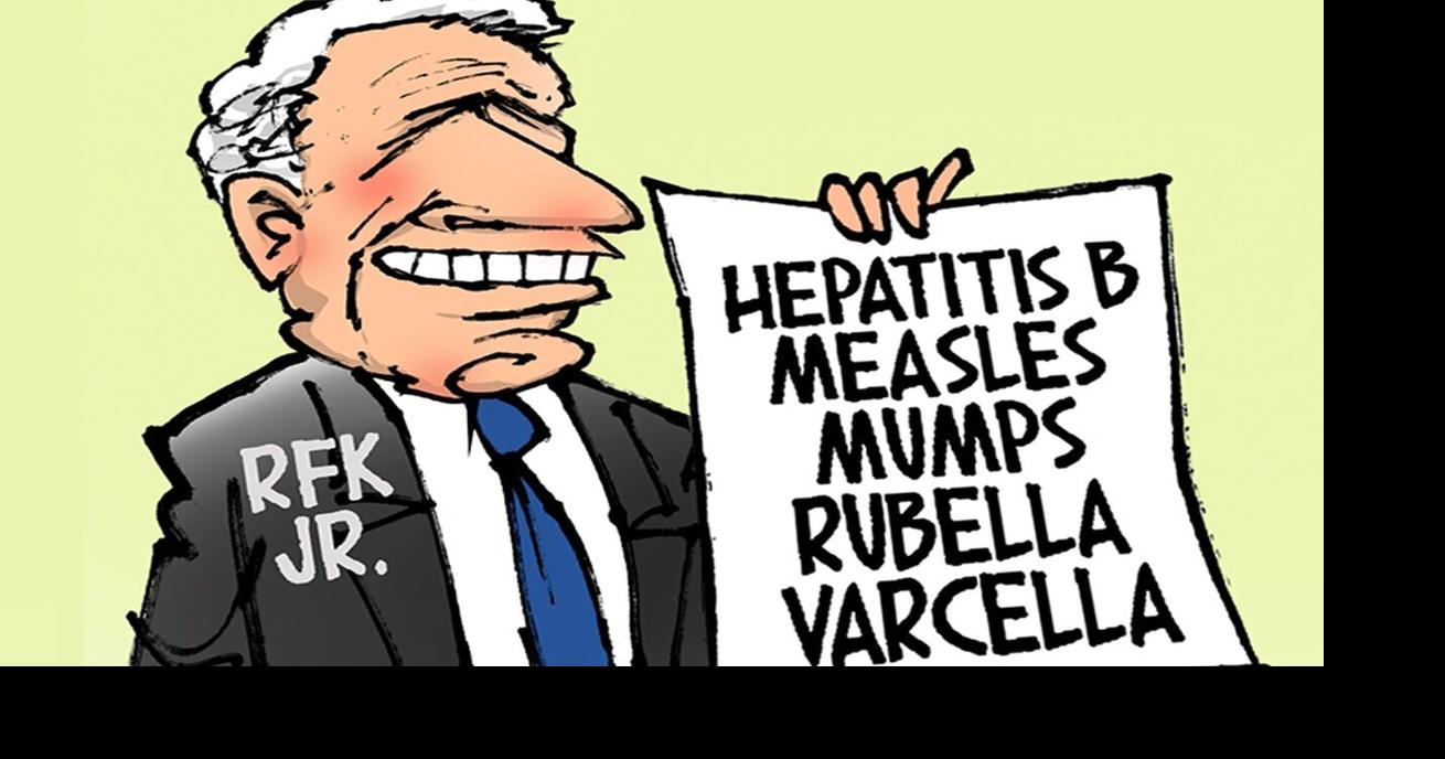 Walt Handelsman: Vaccine Guidelines