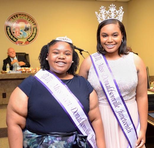 Donaldsonville City Council honors pageant winners Ascension