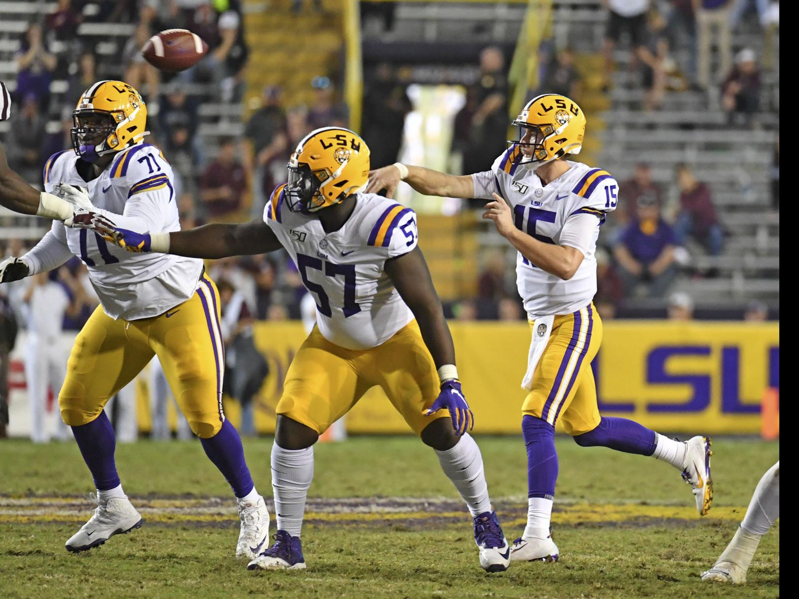 What Is Lsu S Best Case Scenario On The Offensive Line Ed Orgeron