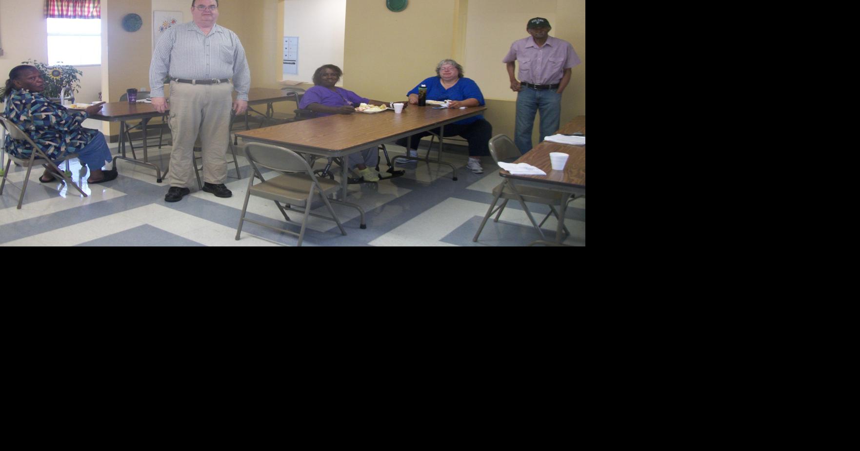 Residents of Assisi Heights celebrate April birthdays St