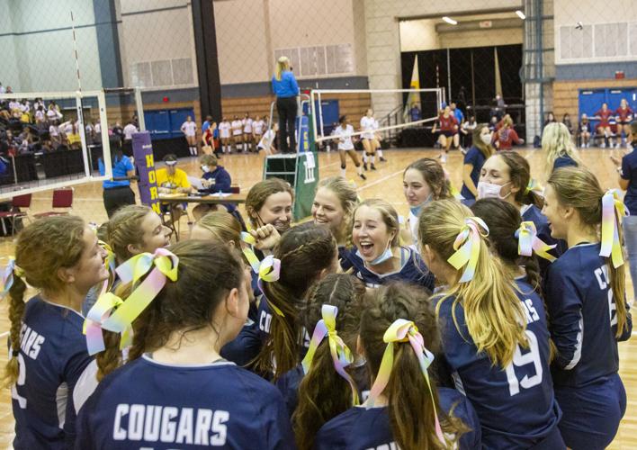 Division II volleyball semifinal St. Thomas More defeats Academy of