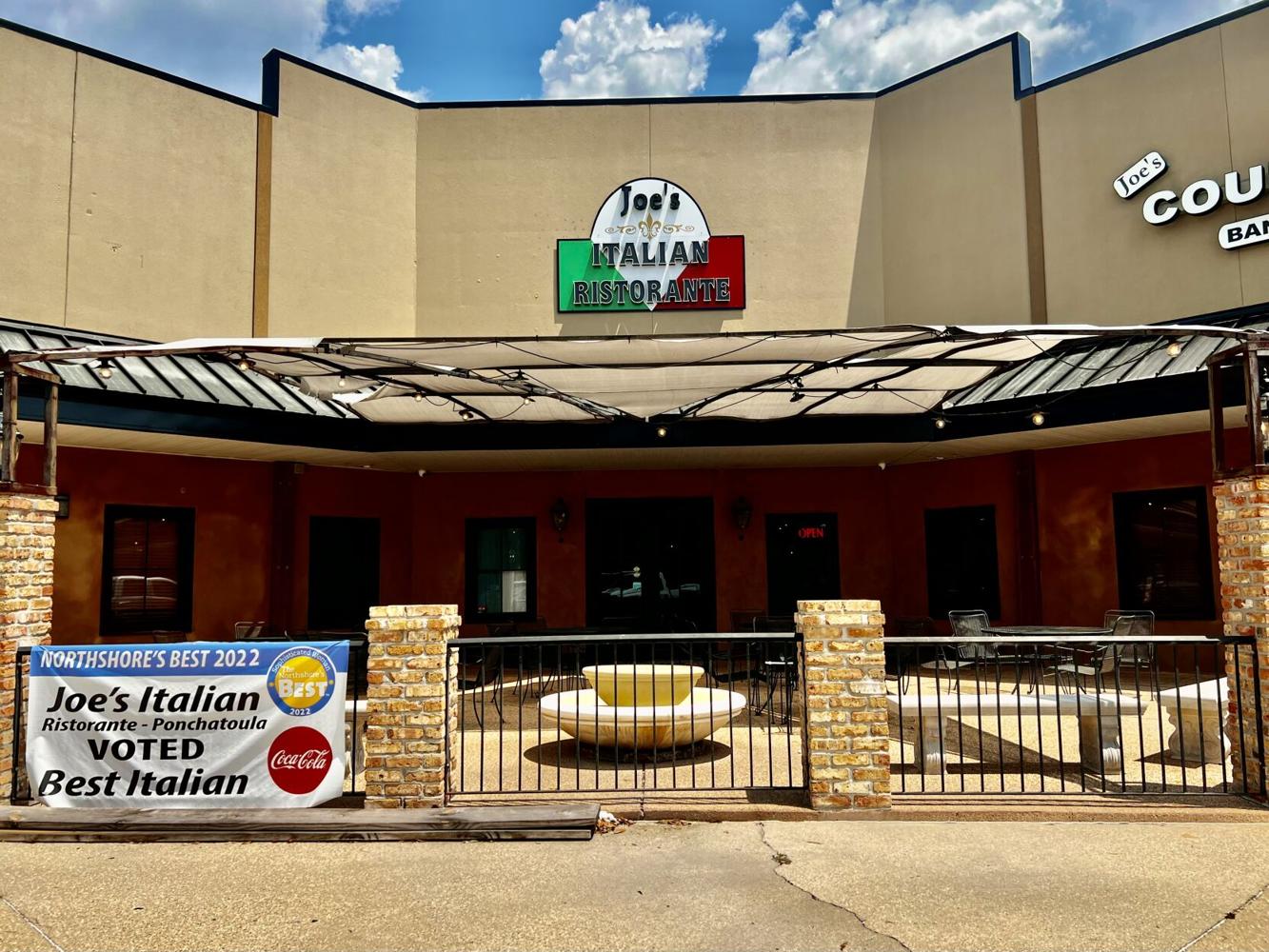 Joe's Italian Ristorante offers Italian fare in Ponchatoula