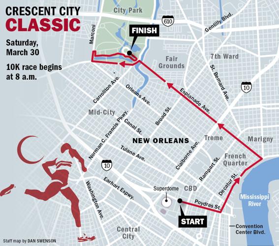 033024 Crescent City Classic map