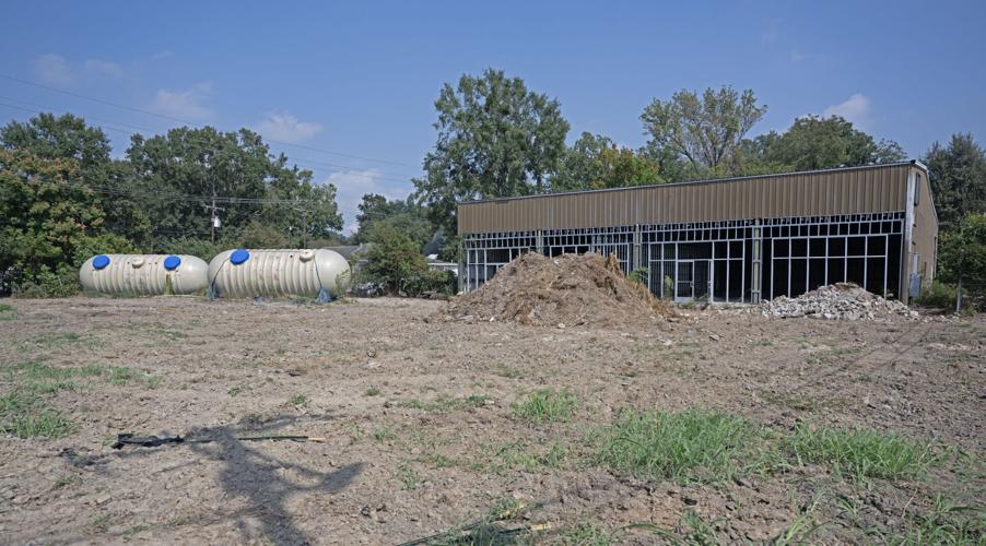 What's under construction on Nicholson Drive, near LSU? Business