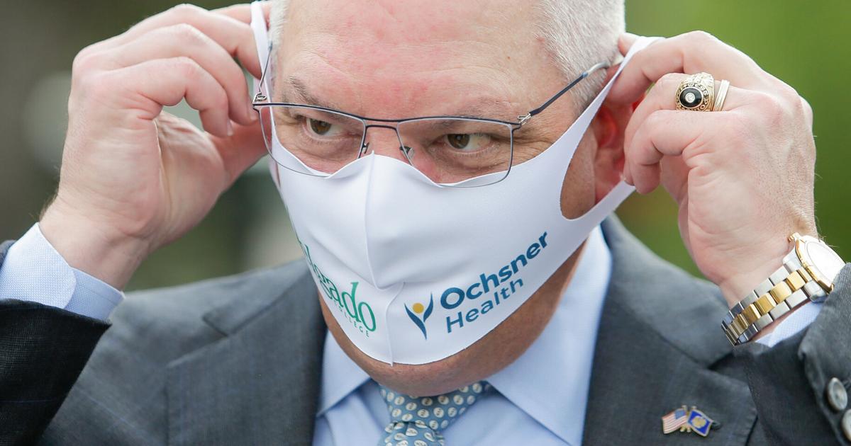 Replay Gov. John Bel Edwards is 'seriously considering' Louisiana mask