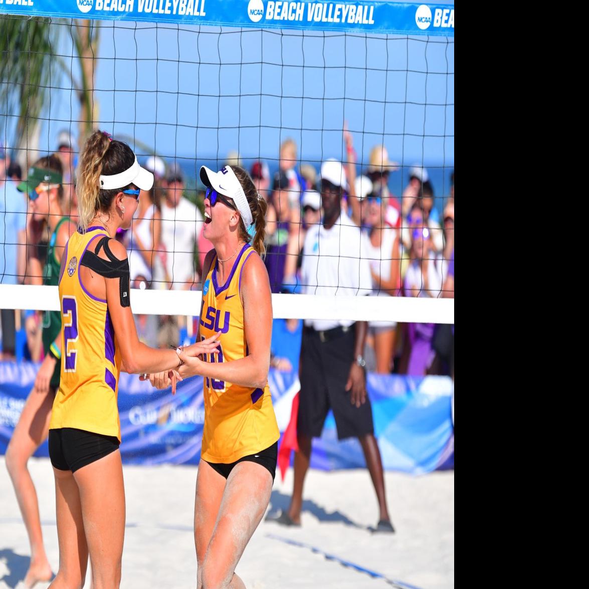 Lsu Beach Volleyball Wins Twice Advances To National Semifinals Theadvocate Com