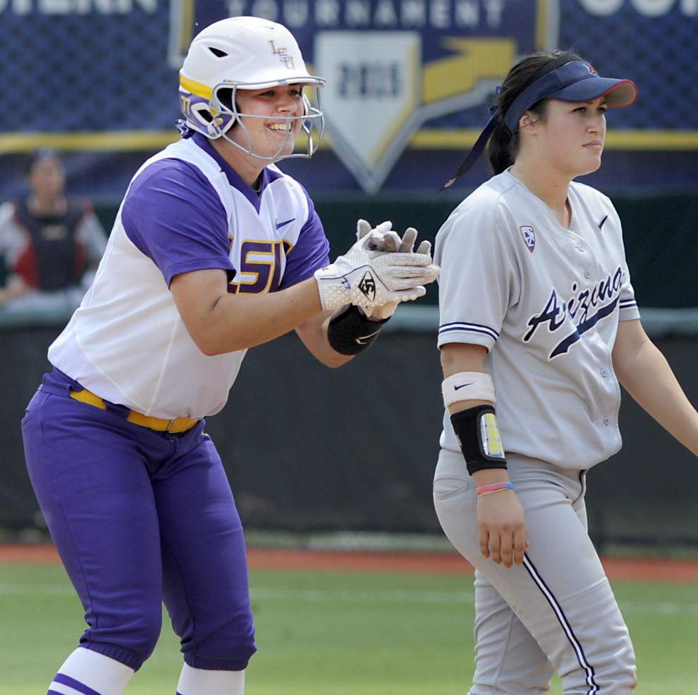 Bailey Landry’s huge day helps the LSU softball team to an 8-0 victory ...