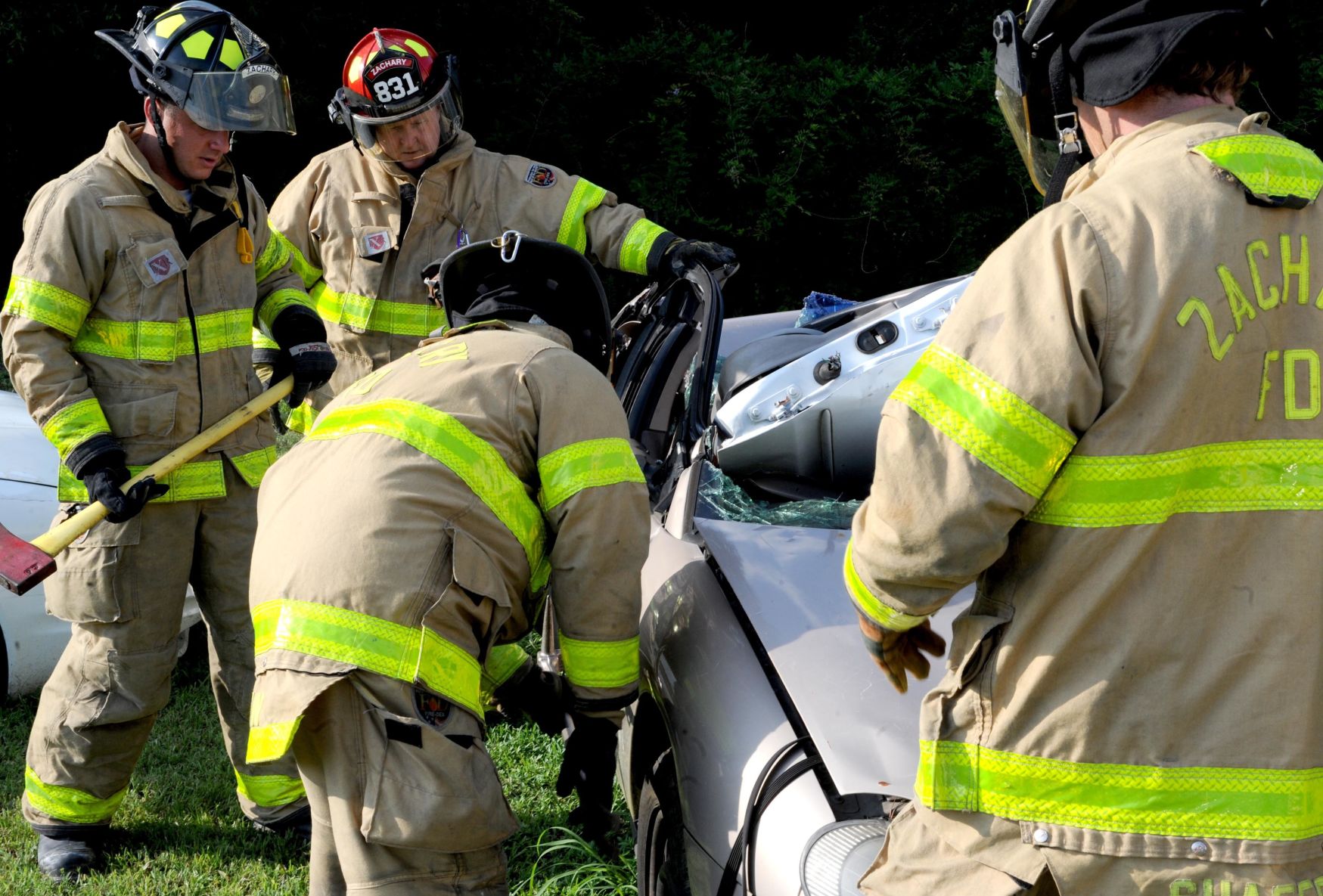 Zachary Firefighters Sharpen Extrication Skills During Training ...