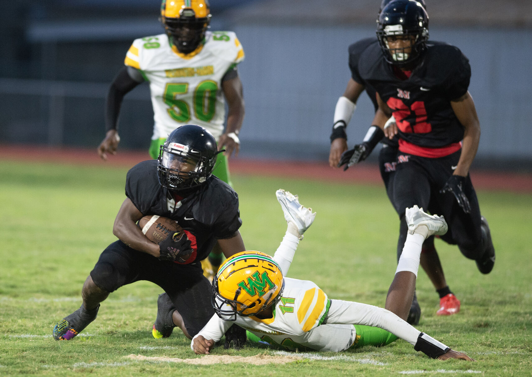 Northside s defense scores four touchdowns forces eight turnovers