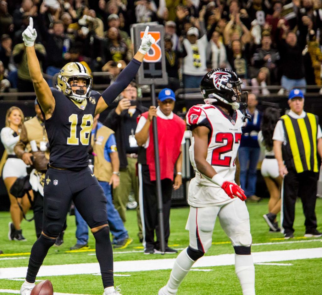 Saints carve up Falcons, 31-17, on Thanksgiving Night