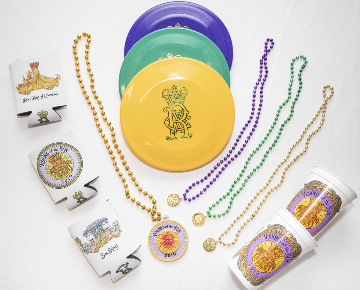 This year's batch of New Orleans Mardi Gras parade throws has the usual