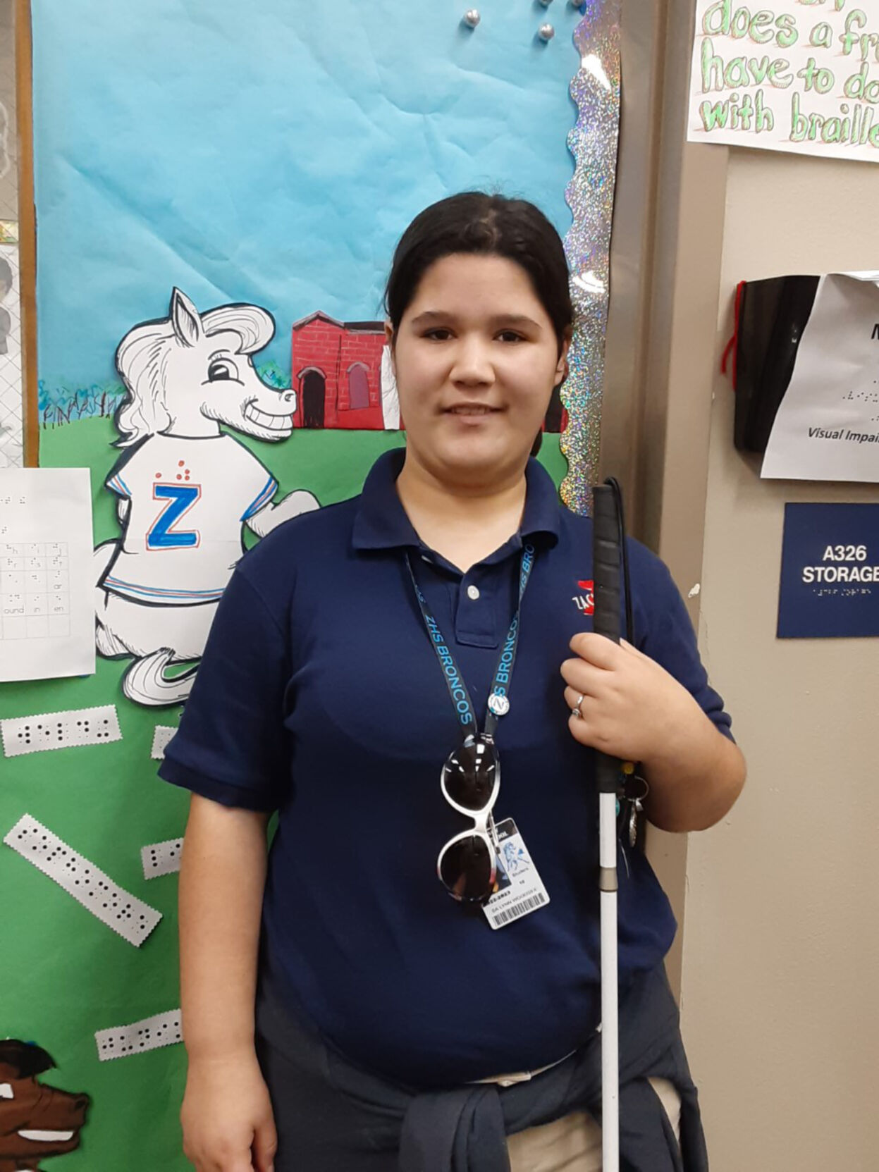 Zachary High student asks mayor to proclaim White Cane Safety Day in