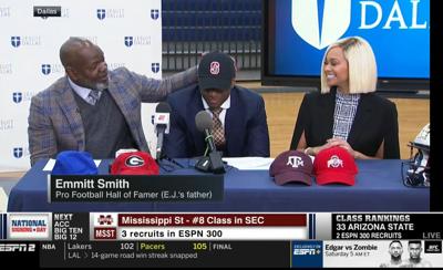 Ej Smith Son Of Nfl Hall Of Famer Emmitt Smith Signs With