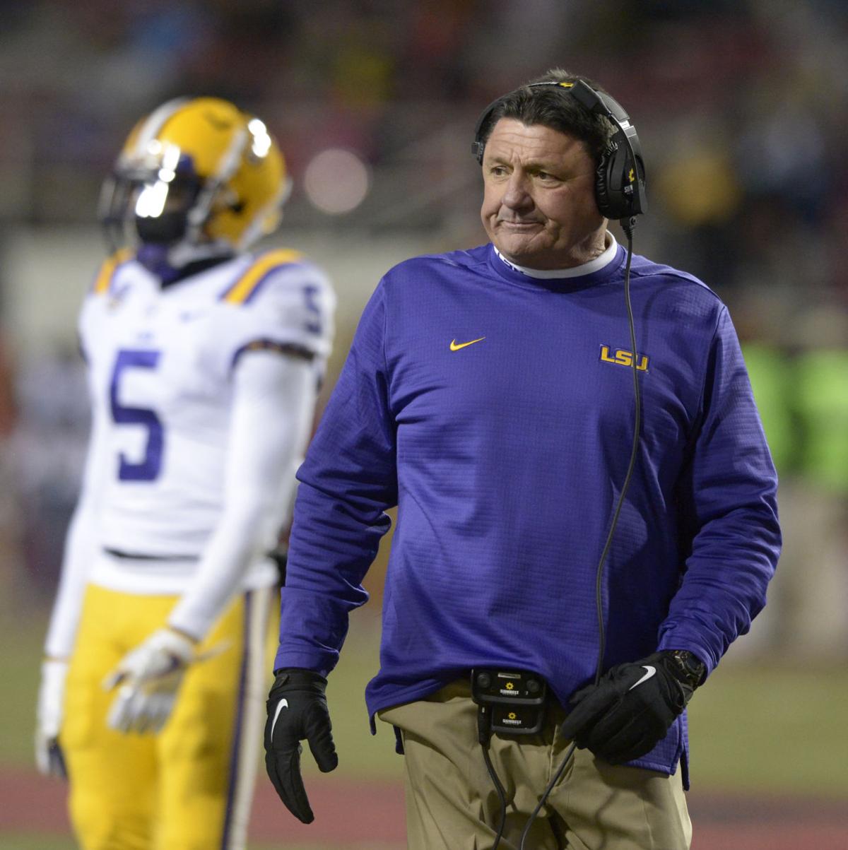 LSU's Ed Orgeron named Coach of the Year semifinalist; see full list of