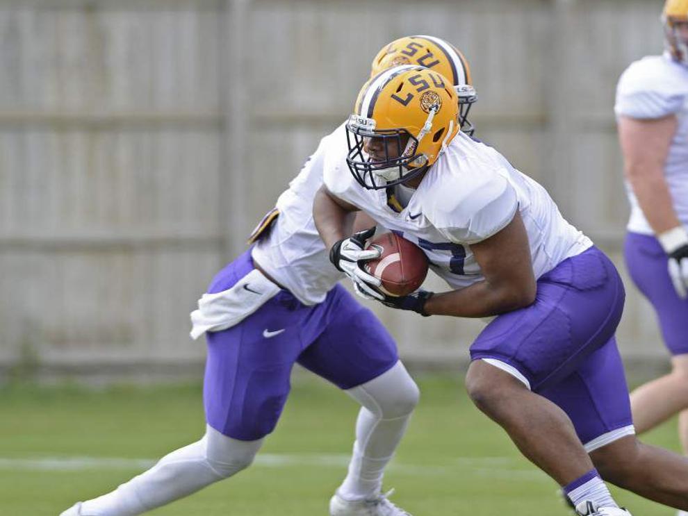 Lsu Spring Practice Observations Day 7 Dylan Moses Watches