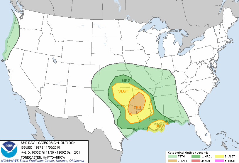 For much of Louisiana, strong storms in forecast; see info on timing, possible impacts Weather