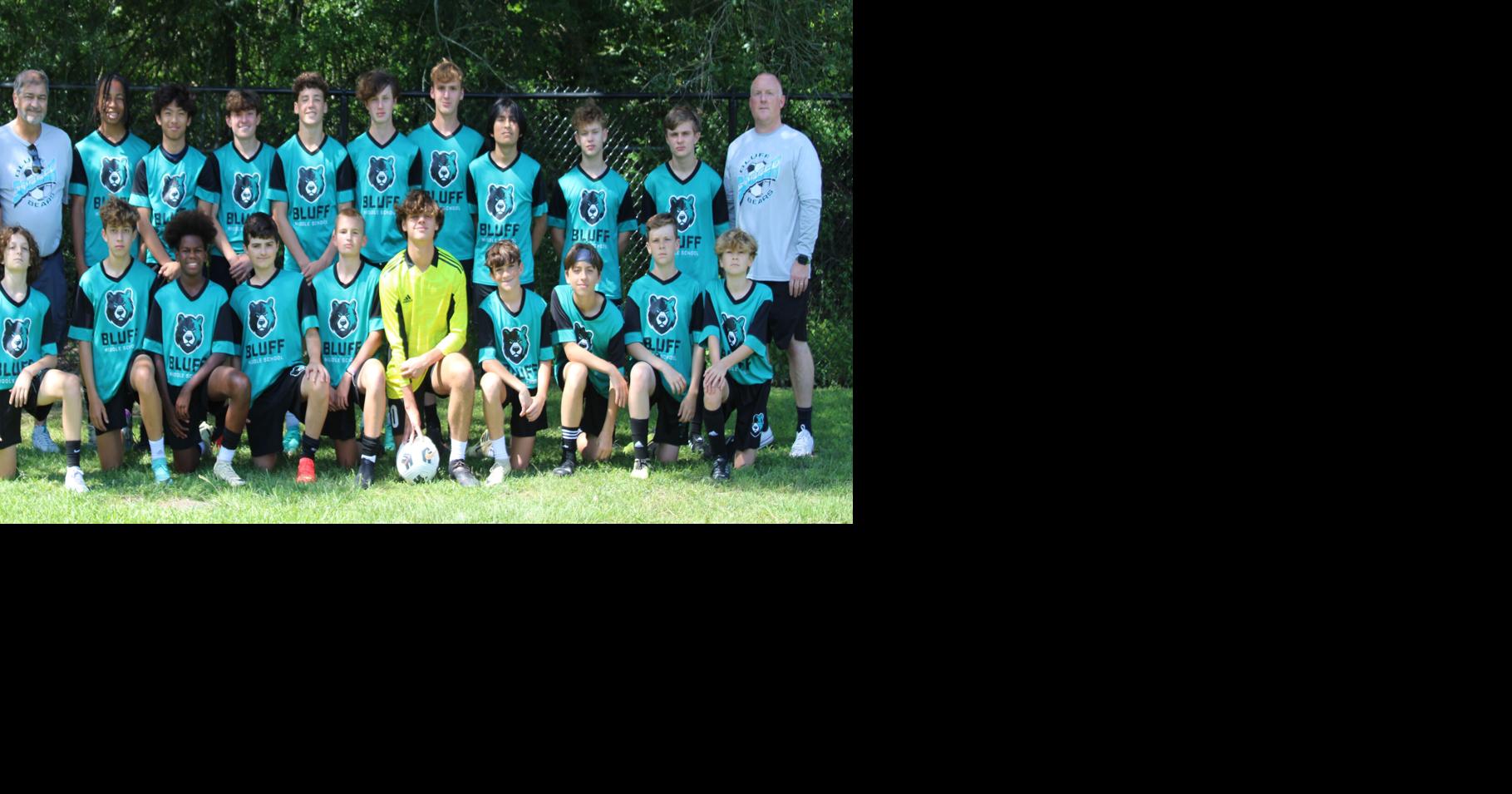 Bluff Middle School's soccer team wins parish championship Ascension