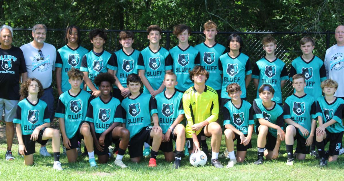 Bluff Middle School's soccer team wins parish championship Ascension