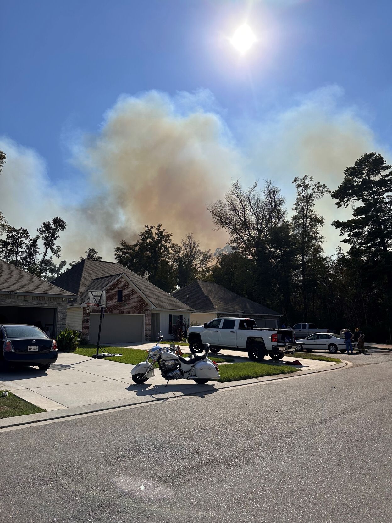 Forest fire burned 160 acres, forced evacuation in Ascension | News ...