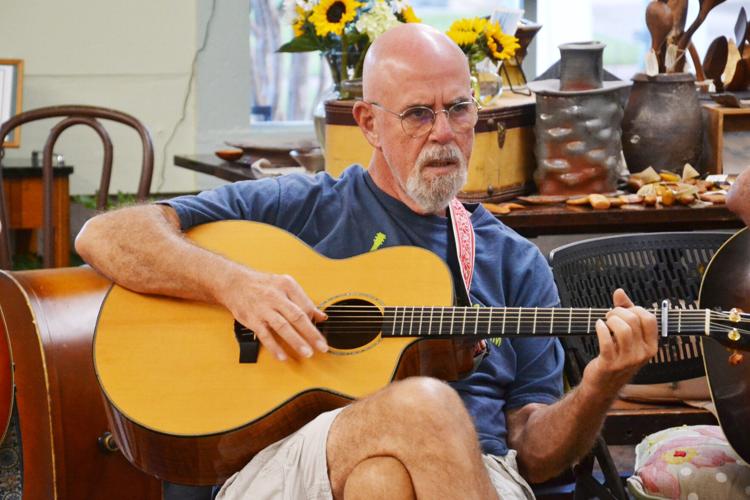 Brushes and beats Frys' venture a diverse art buffet St