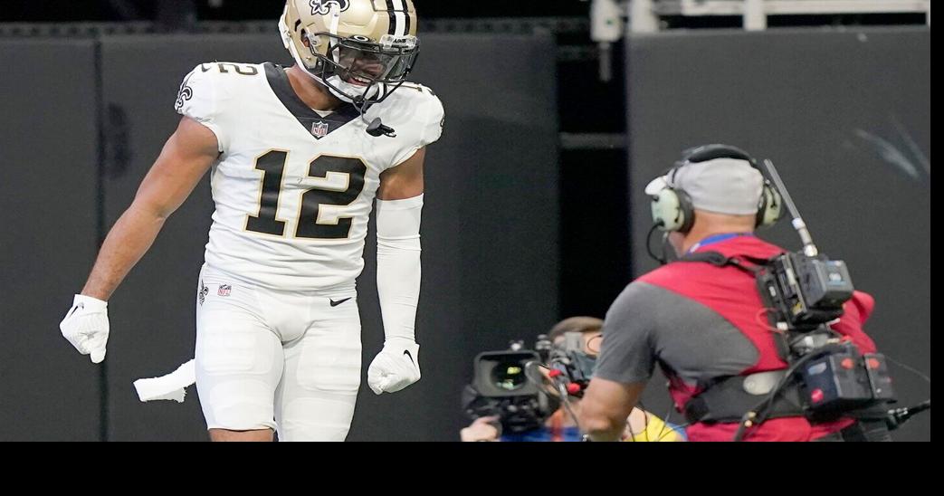 Chris Olave is 3rd Saints rookie with 1,000 yards receiving, Saints