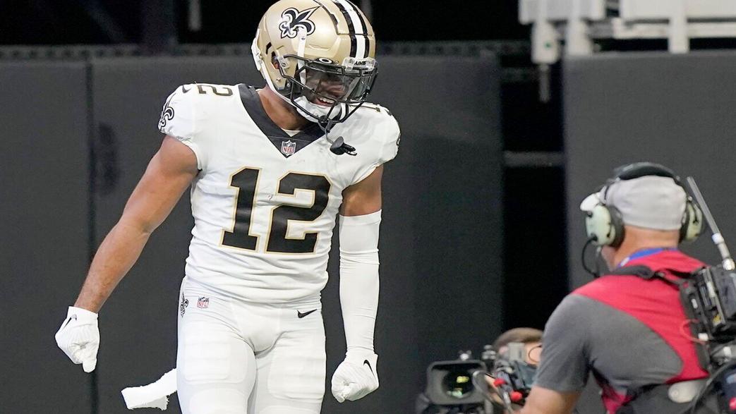 Chris Olave is 3rd Saints rookie with 1,000 yards receiving, Saints