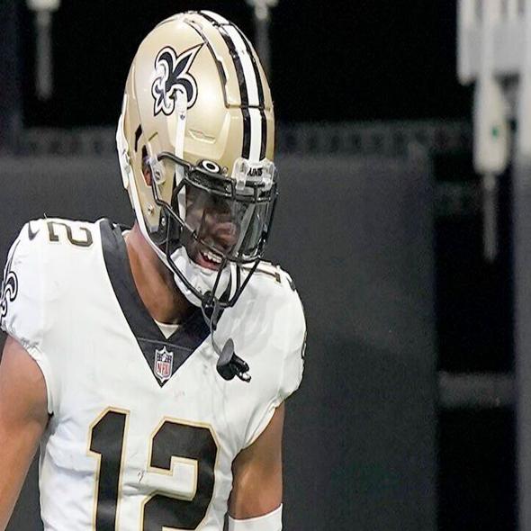 Chris Olave is 3rd Saints rookie with 1,000 yards receiving