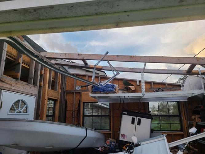 Fahrig household damaged by Ida