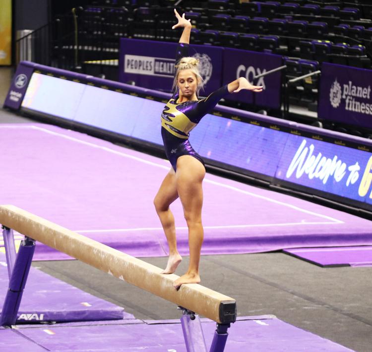LSU gymnastics returns to PMAC 'rough around the edges' as season