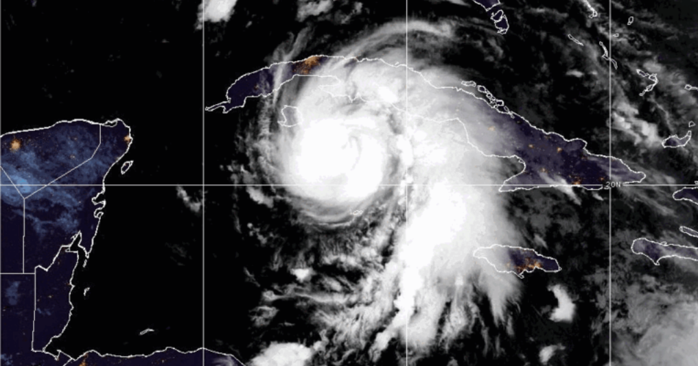 1017 Rafaek Rafael strengthens before Cuba landfall, turning into Gulf | Hurricane ...