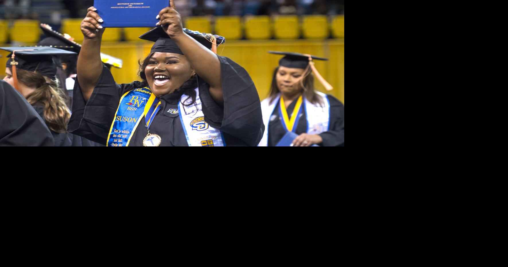 Photos, video: Southern University graduating students wave goodbye at ...