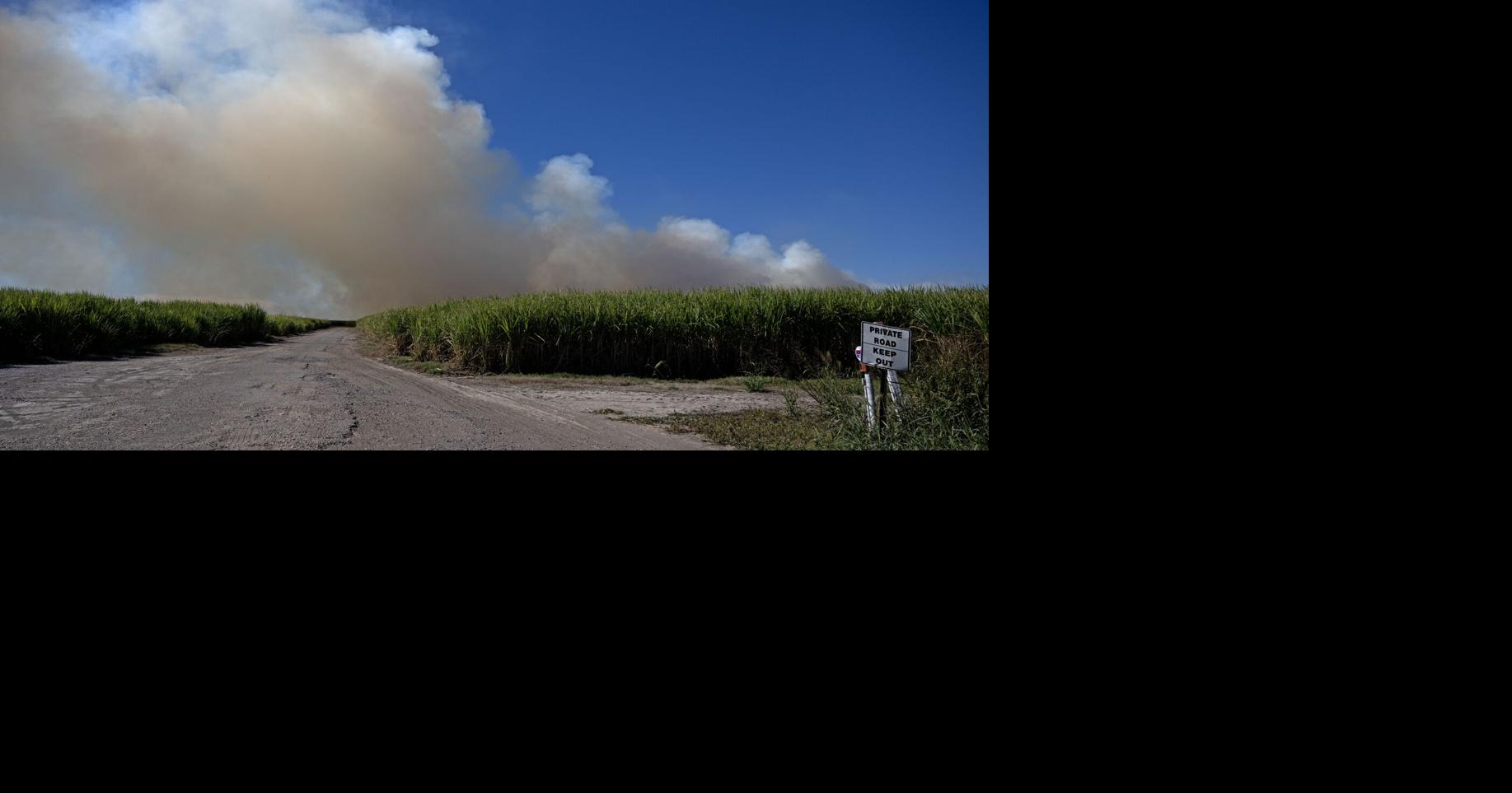 Smoke and ash are in the air in Baton Rouge. It’s from across the river.