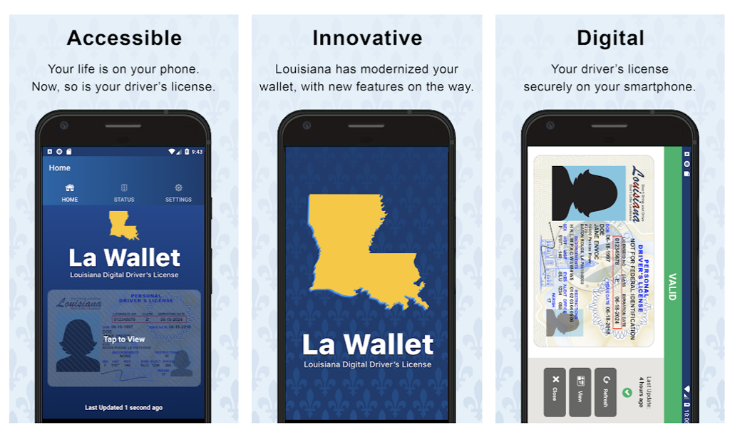 Louisiana driver's license renewal now available through LA Wallet app