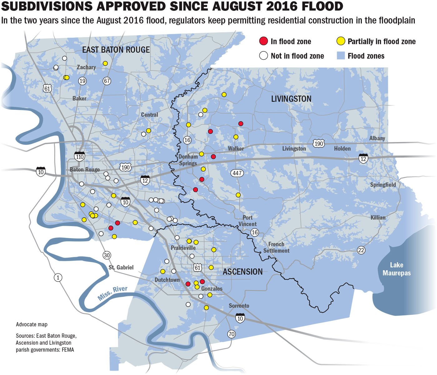 st.tammany parish flood zone by address
