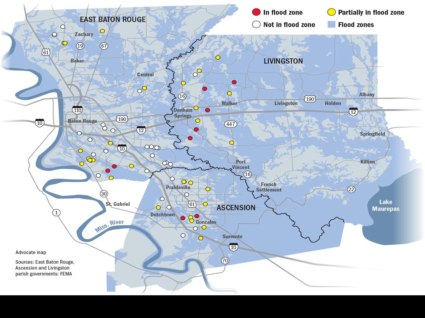 Livingston Parish Flood Map What's Changed In Louisiana's Housing Codes Since 2016'S Epic Flooding? Not  Much | News | Theadvocate.com