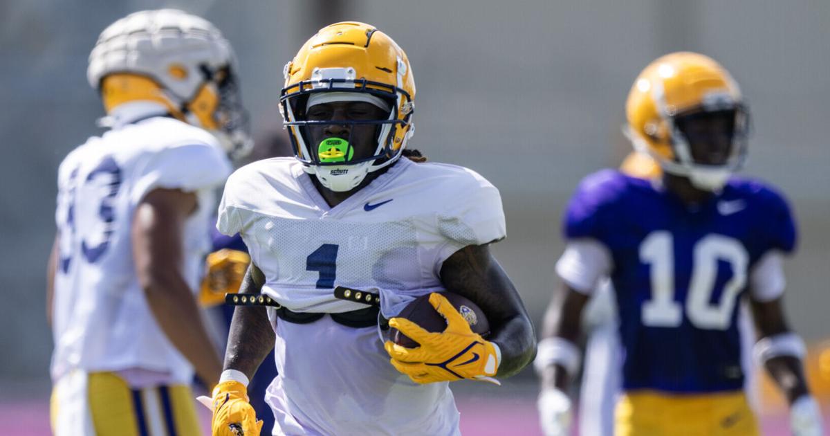LSU football Tigers' projected offensive depth chart LSU