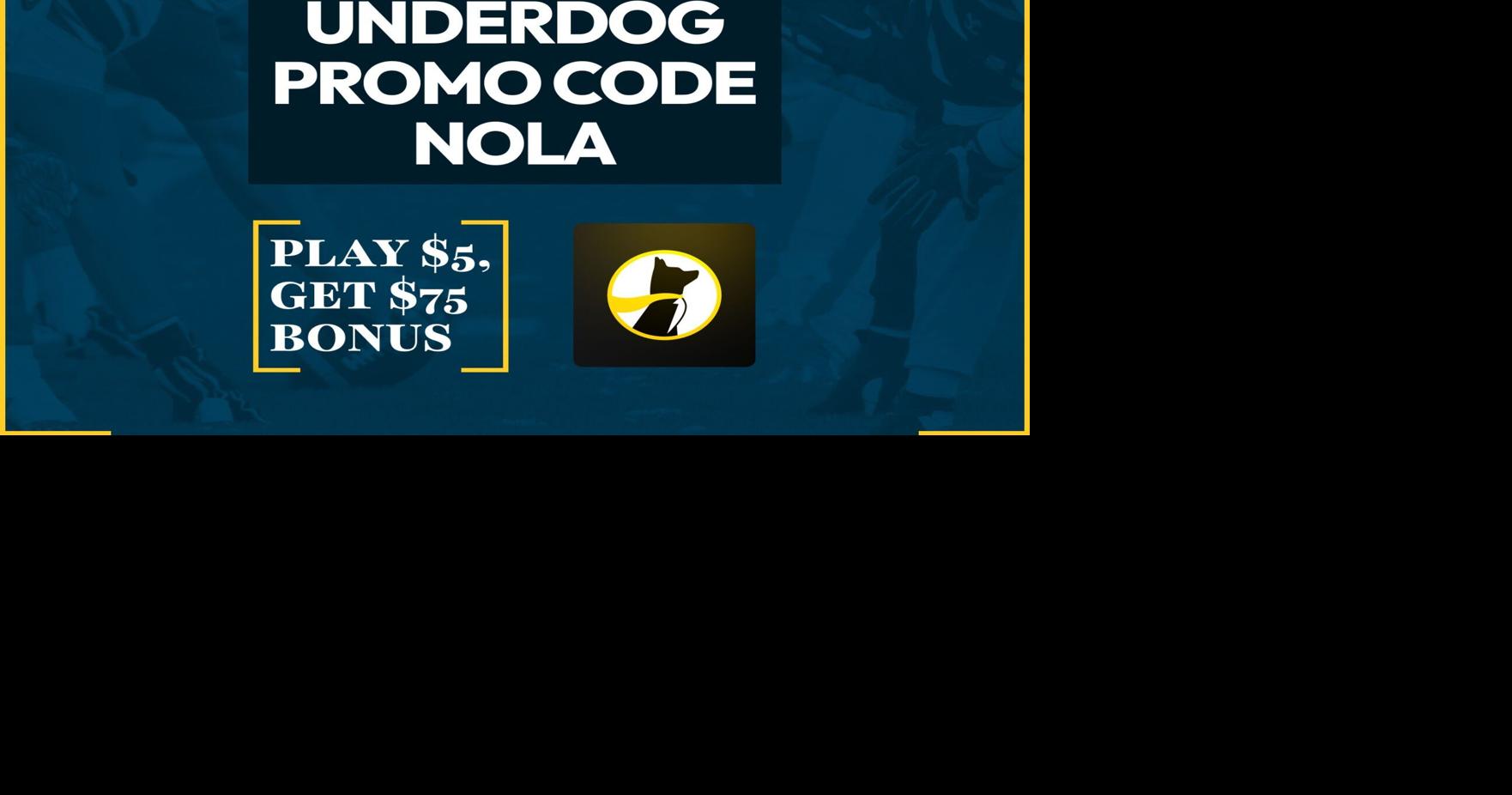 Underdog Promo Code NOLA: Get $75 Fantasy Entries for NFL