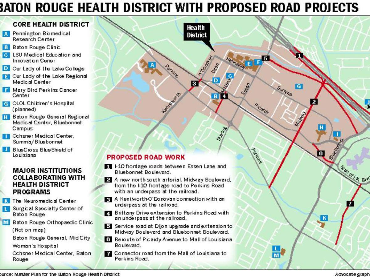Dec 10 Major Plans Revealed For New Baton Rouge Health District Involving Hospitals Higher Education More Business Theadvocate Com