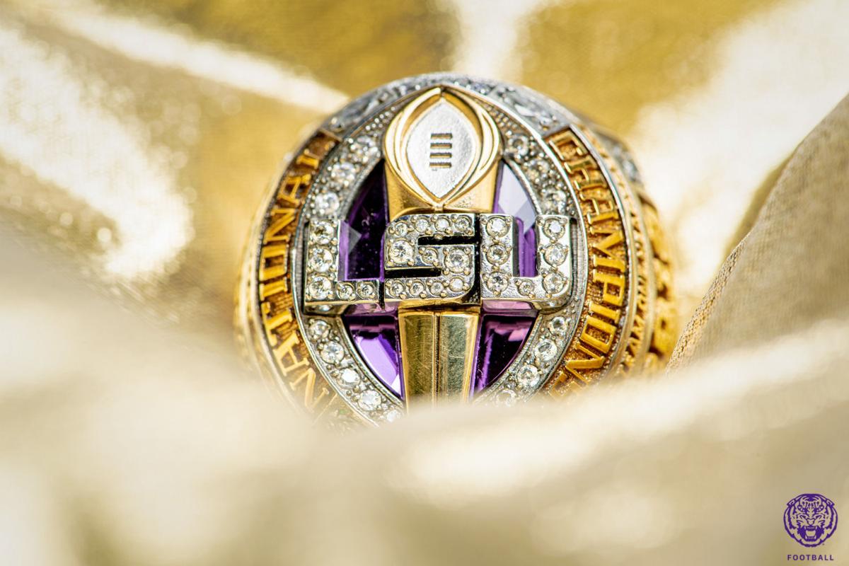 LSU's 'enormous' national championship rings Behindthescenes stories
