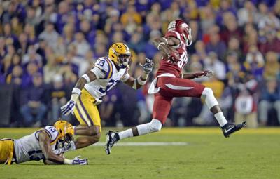 Photos: Our best shots from Arkansas-LSU game day in Baton Rouge, ending with Tigers losing 31-14 in Tiger Stadium _lowres