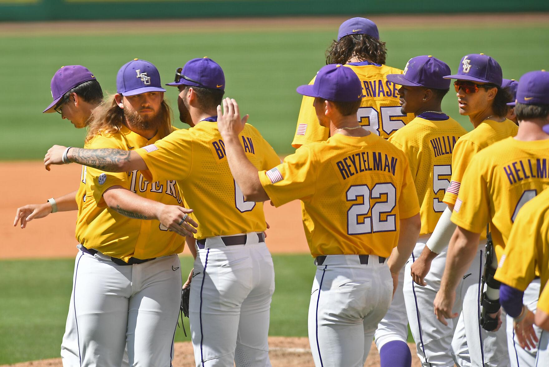 Lefthander Riley Cooper is the bullpen guy for any situation at LSU LSU
