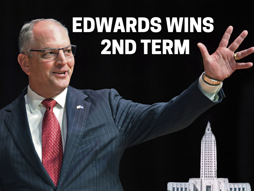 Democratic Gov. John Bel Edwards wins second term as governor