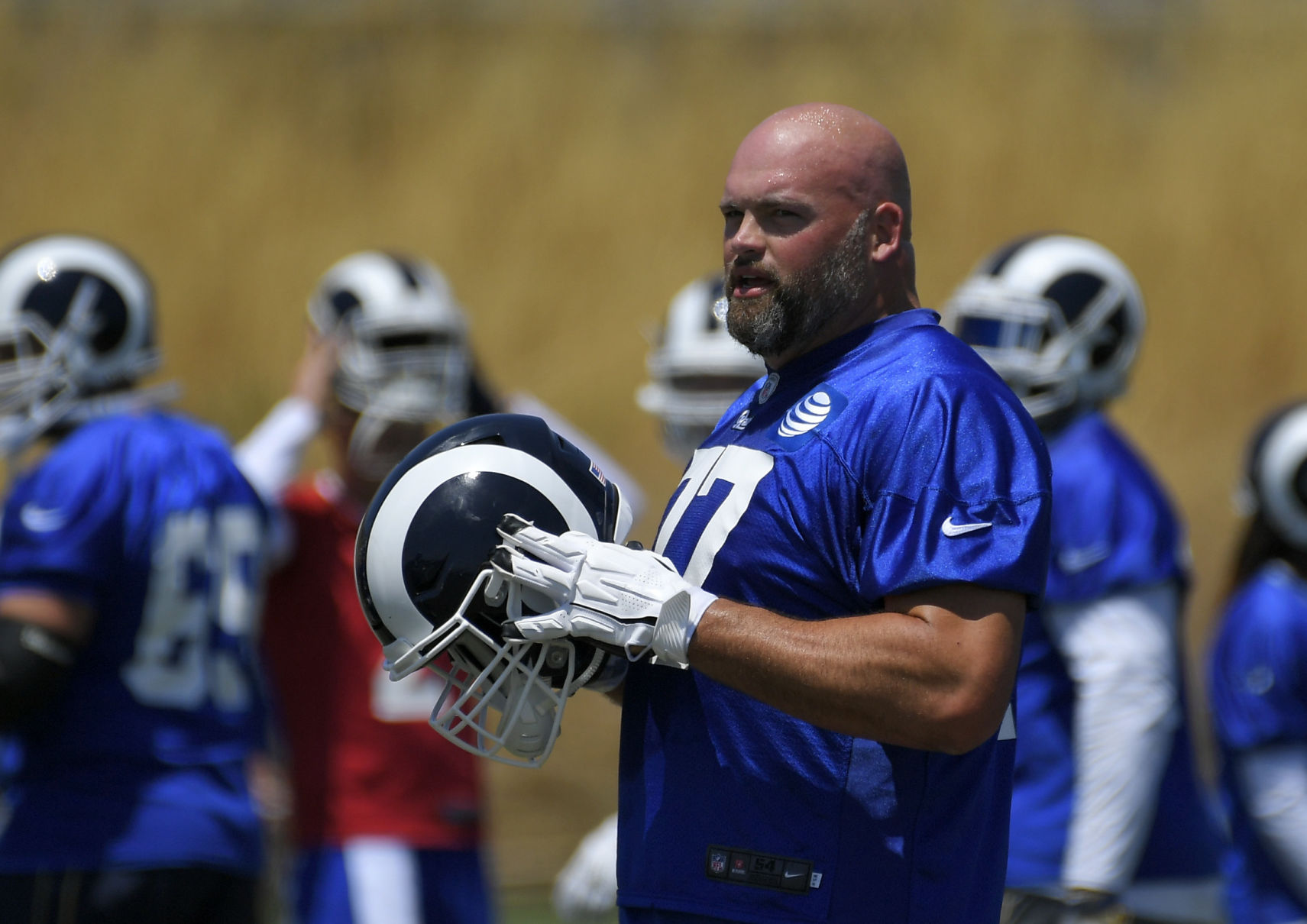 As He Chases A Super Bowl, Rams And LSU Tackle Andrew Whitworth Takes ...