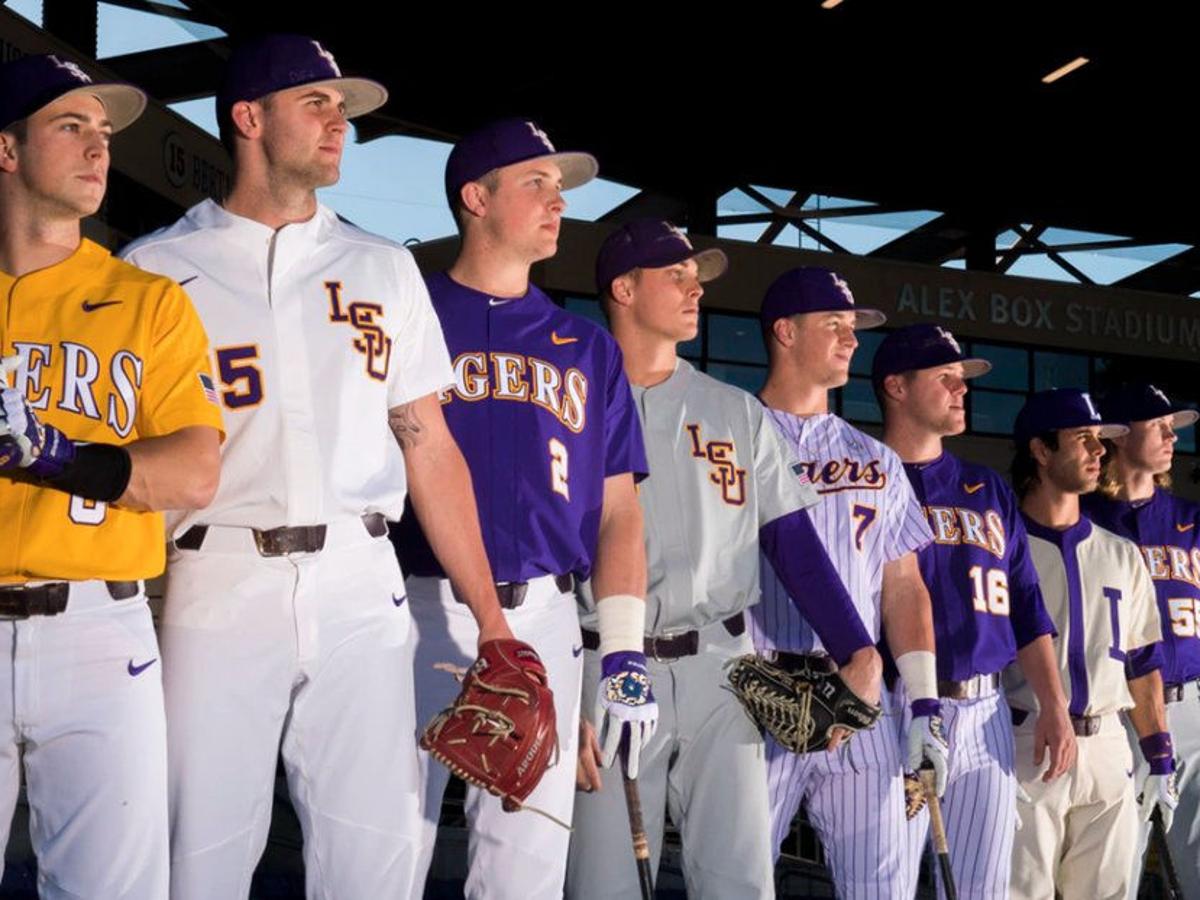 Looking sharp LSU baseball unveils 8 uniform combinations ...