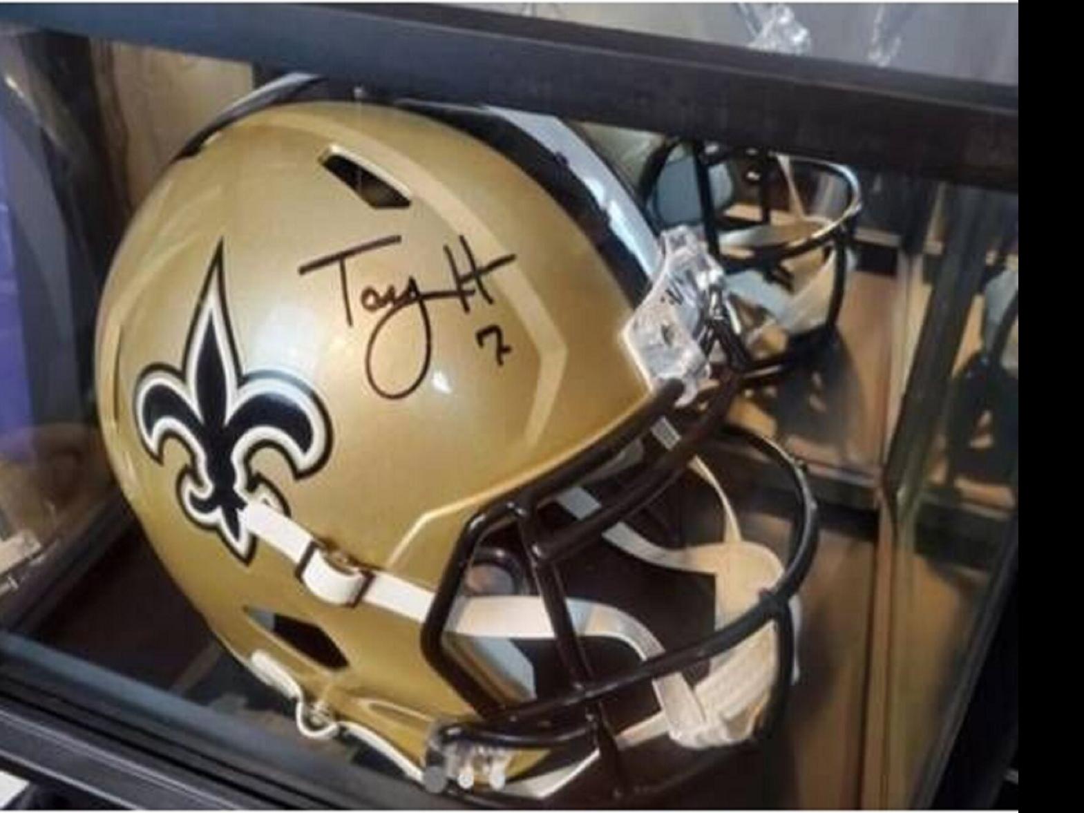 NFL Football – Signed by Taysom Hill – Black Tie Auctions