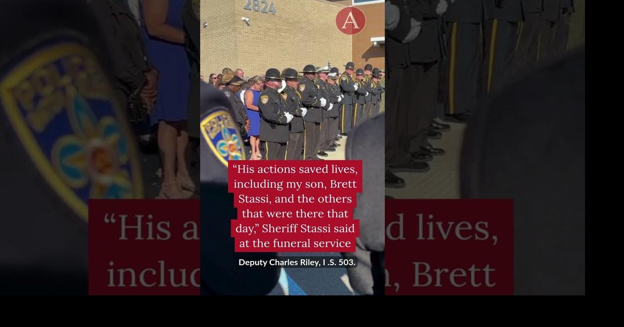 Hundreds pay tribute to fallen Deputy Charles Riley at funeral: 'We ...
