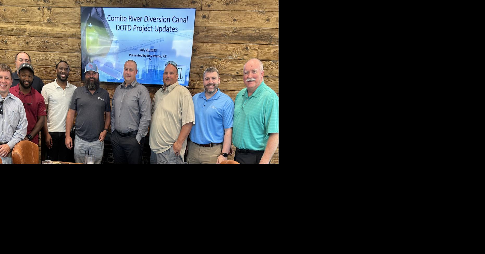 Zachary Rotary hears info about Comite River Diversion Canal Zachary