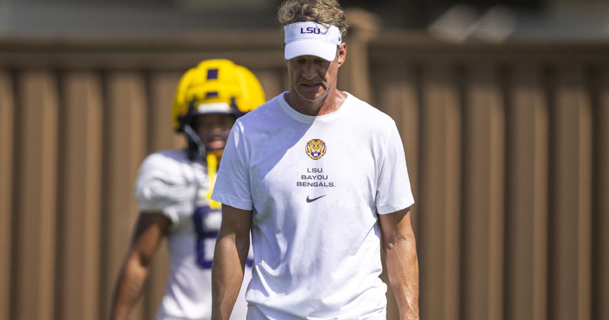 LSU football released highlights from its preseason scrimmage ...
